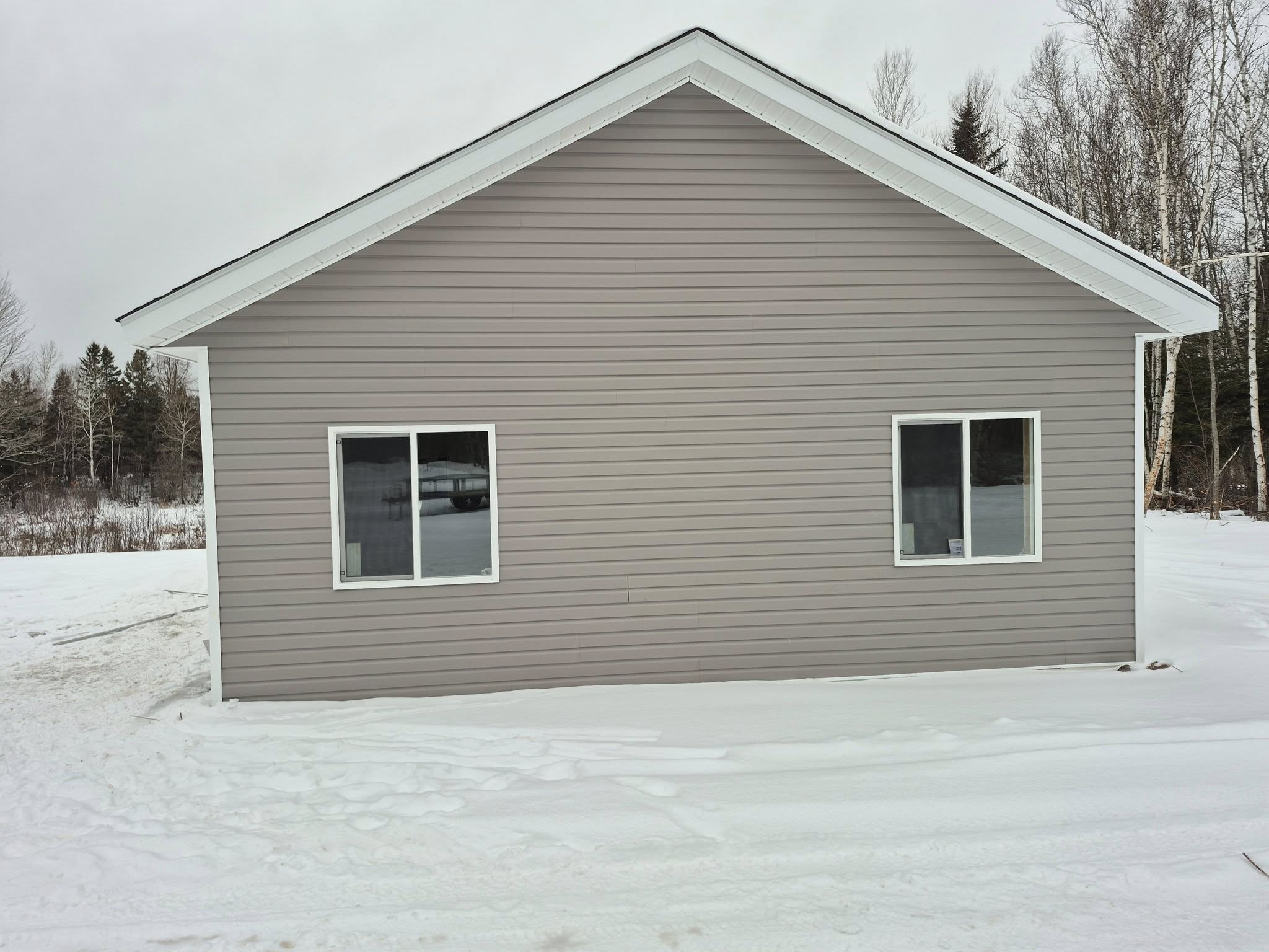 Completed roofing project